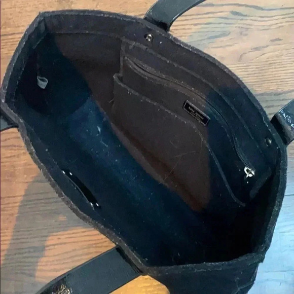 Kate Spade Black Sparkly Tote Work Bag - Picture 8 of 9